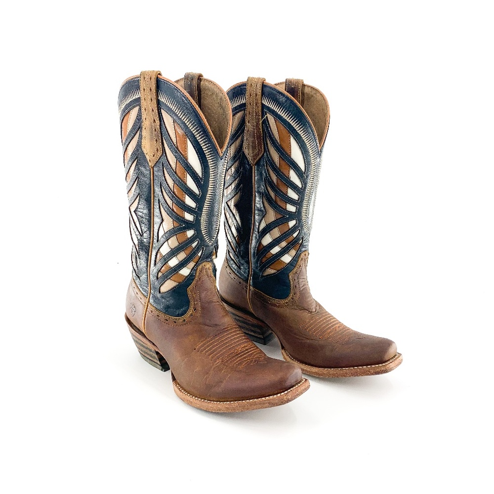 Ariat Gentry Narrow Square Toe Western Boot 8.5B - Picture 1 of 8